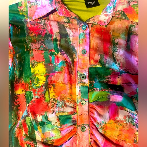 Multi-colored mini dress - Picture 4 of 4